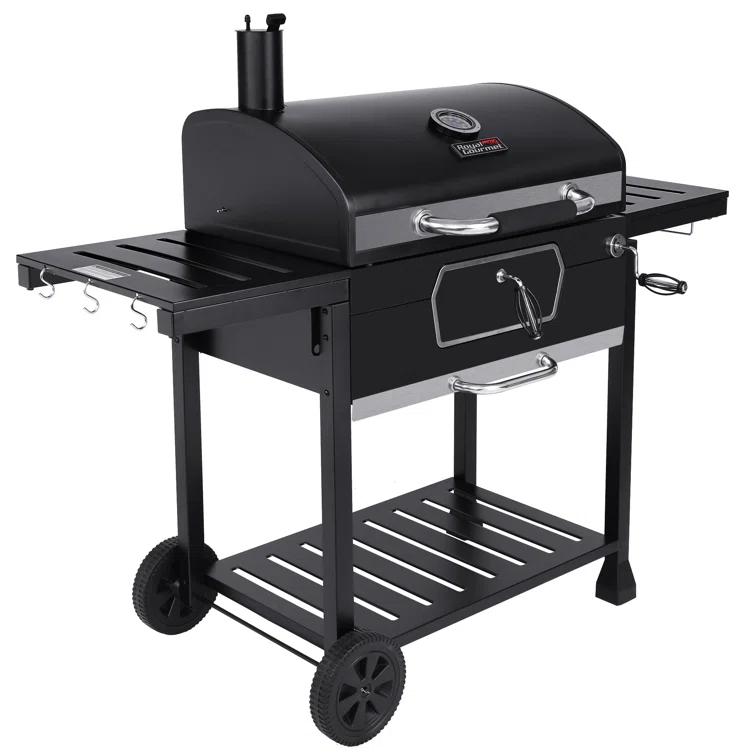 Royal Gourmet Deluxe 30-Inch Charcoal Grill, Black