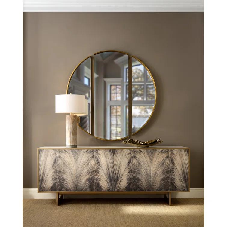 John-Richard Tarski Metal Flat Wall Mirror