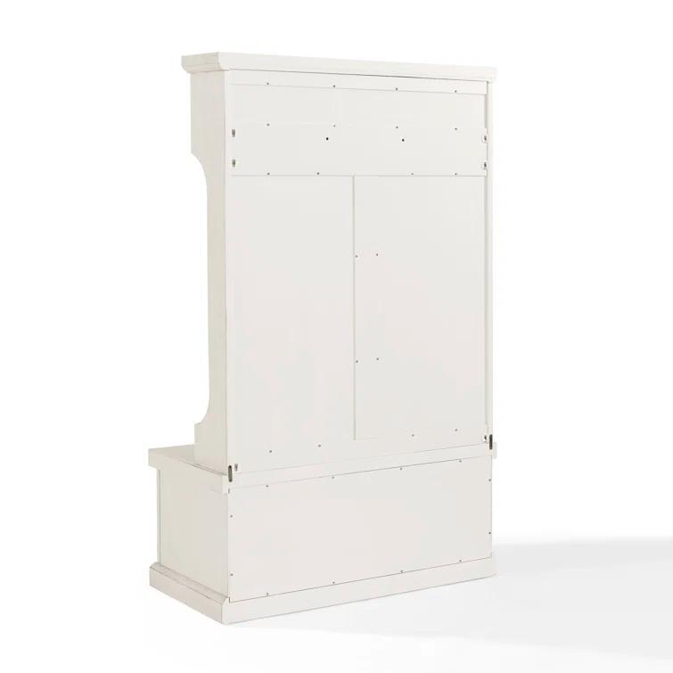Seaside Hall Tree 40'' Wide with Bench and Shoe Storage