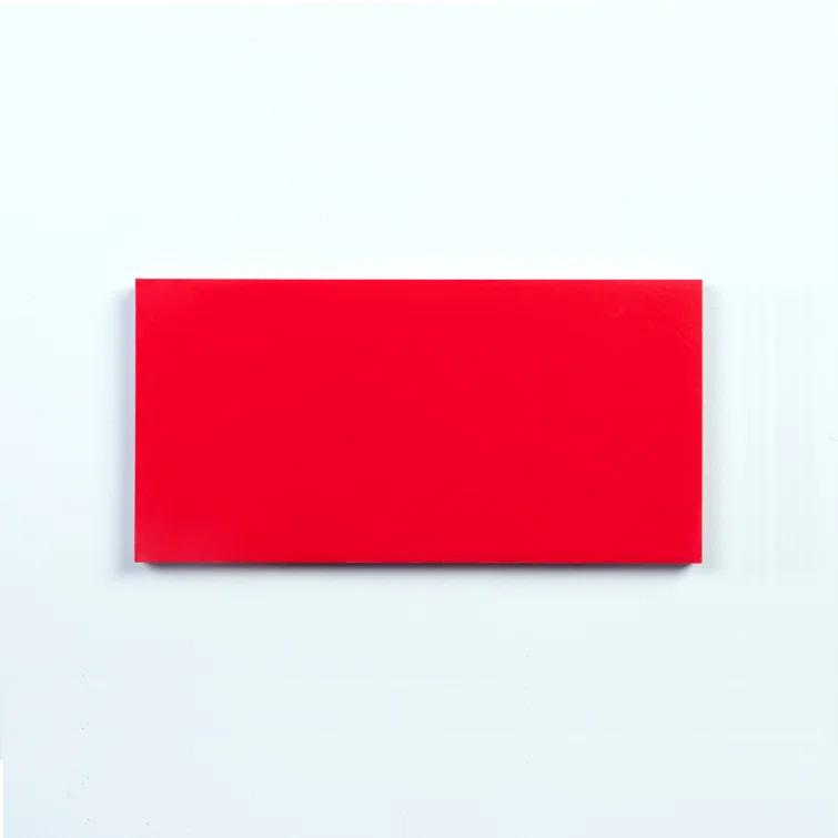 3'' W x 6'' L Glass Peel and Stick Subway Tile