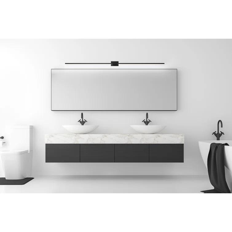 Gold Dimmable LED Vanity Wall Sconce