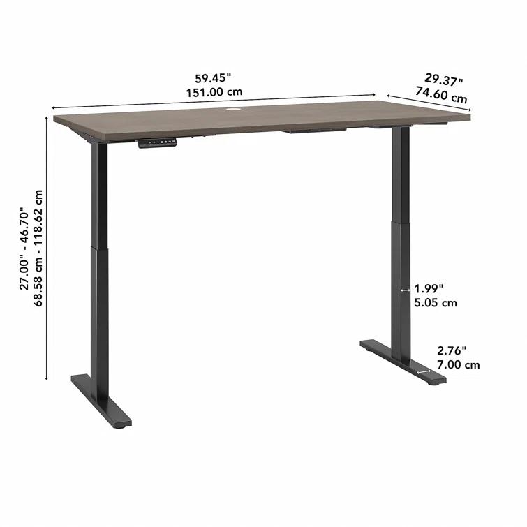 Move 60 Series Adjustable Metal Base Standing Desk