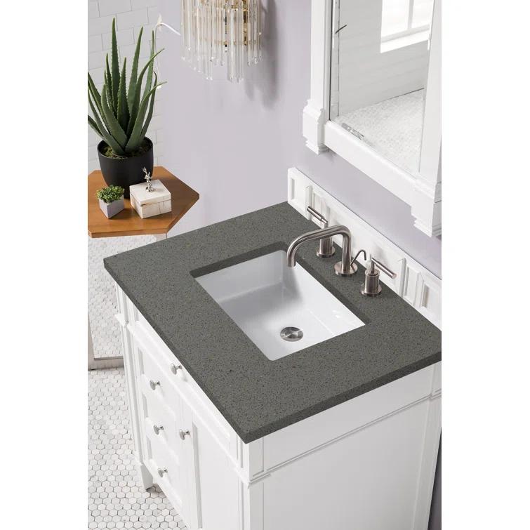 Bright White 36" Single Freestanding Bathroom Vanity