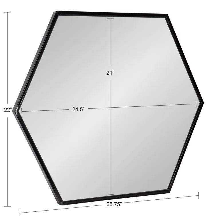 Breckler Metal Flat Mirror