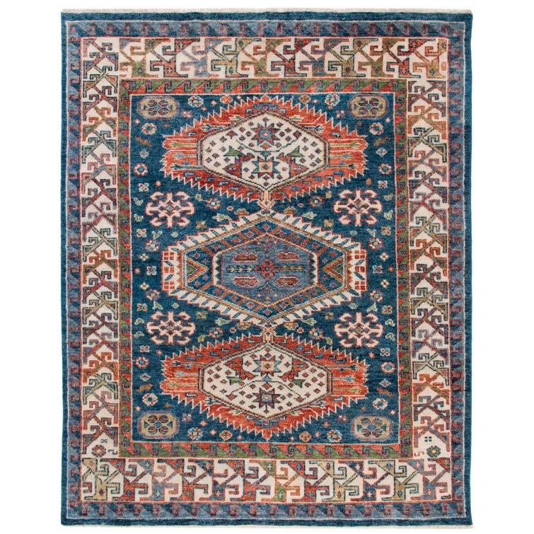 Safavieh Hand Knotted Wool Geometric Rug