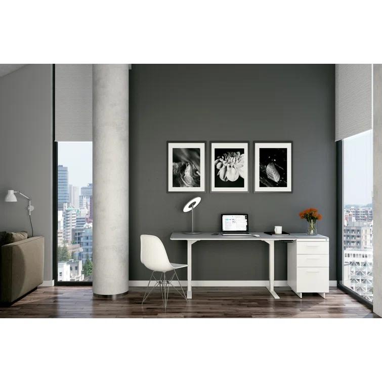 BDI Centro 15.5'' Wide 3 -Drawer File Cabinet