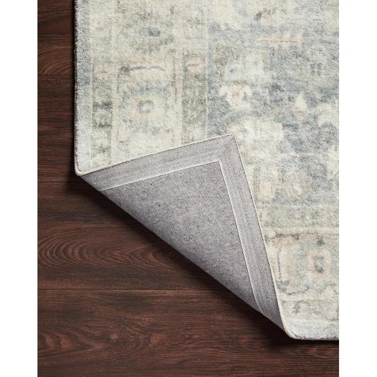 Sera Oriental Denim/Fog Area Rug