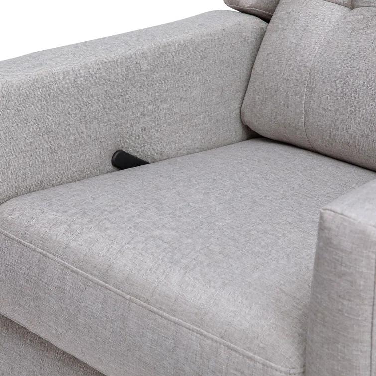 daVinci Maddox Swivel Reclining Glider