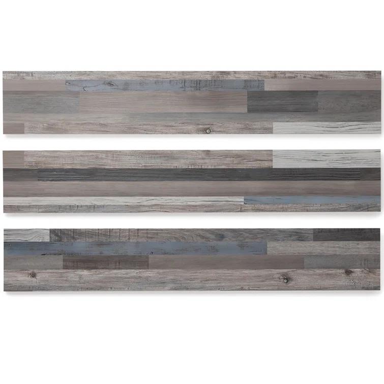 BaseCore 12mil x 6" W x 36" L Peel and Stick Luxury Vinyl Plank Flooring