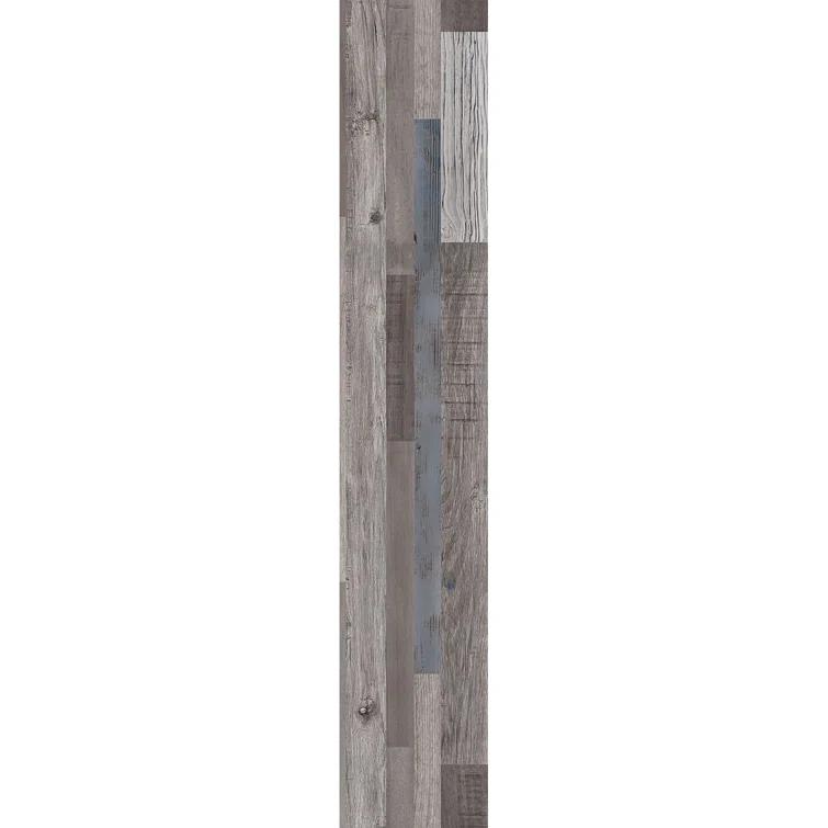 BaseCore 12mil x 6" W x 36" L Peel and Stick Luxury Vinyl Plank Flooring