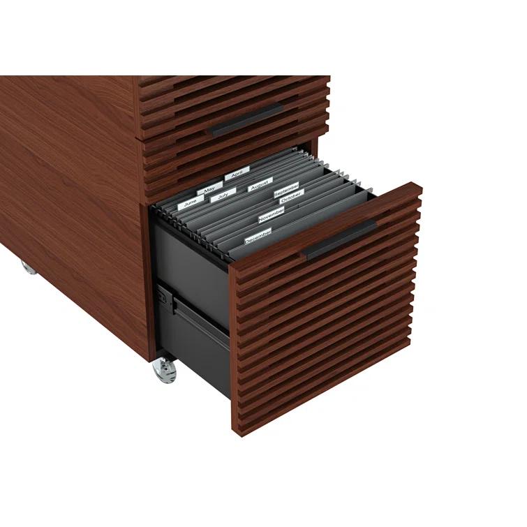 Corridor 15.5'' Wide 3 -Drawer Mobile File Cabinet