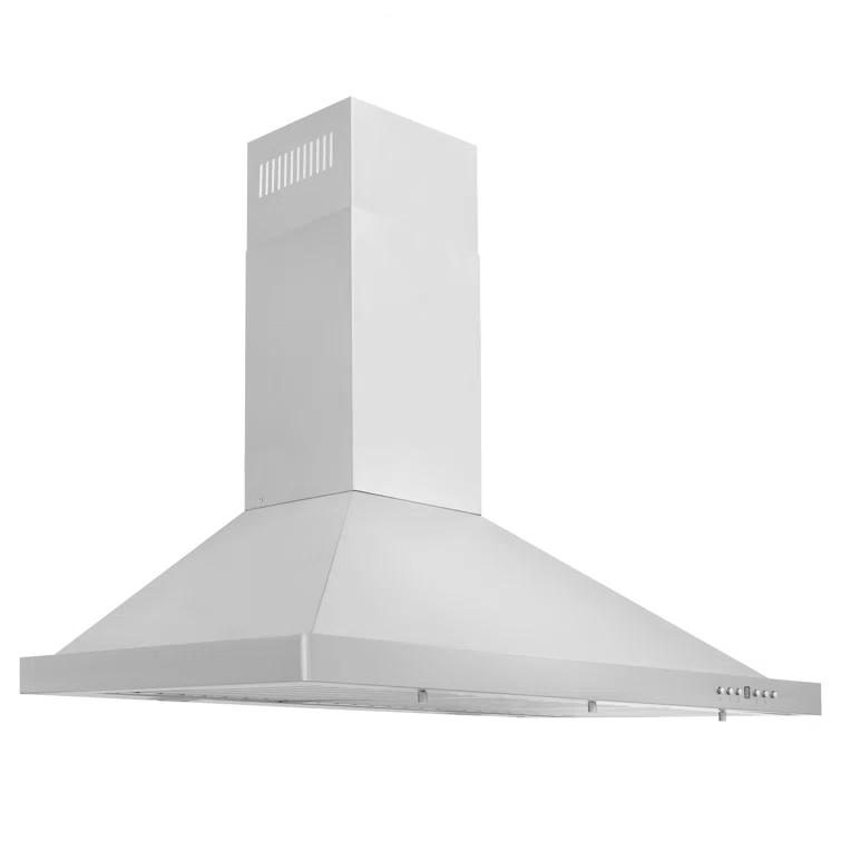 ZLINE 30 in. Convertible Vent Wall Mount Range Hood in Black Stainless Steel (BSKBN-30)