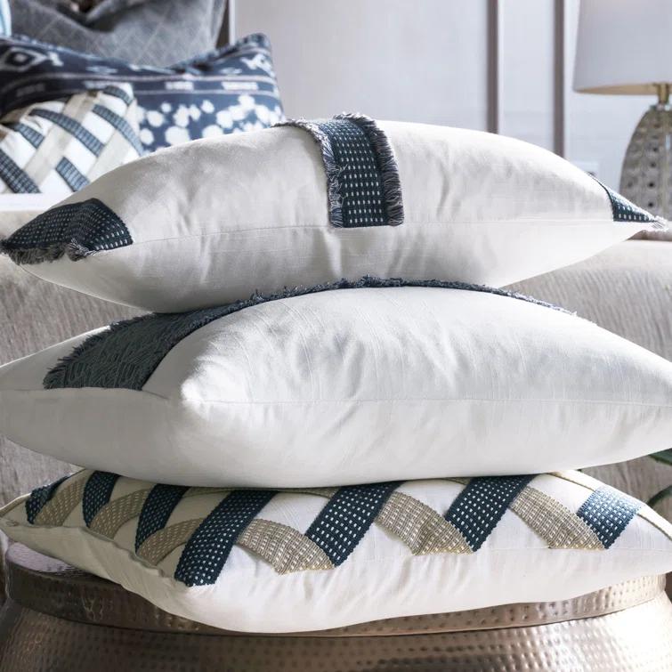 Saya Traditional Linen Abstract Duvet Cover Set