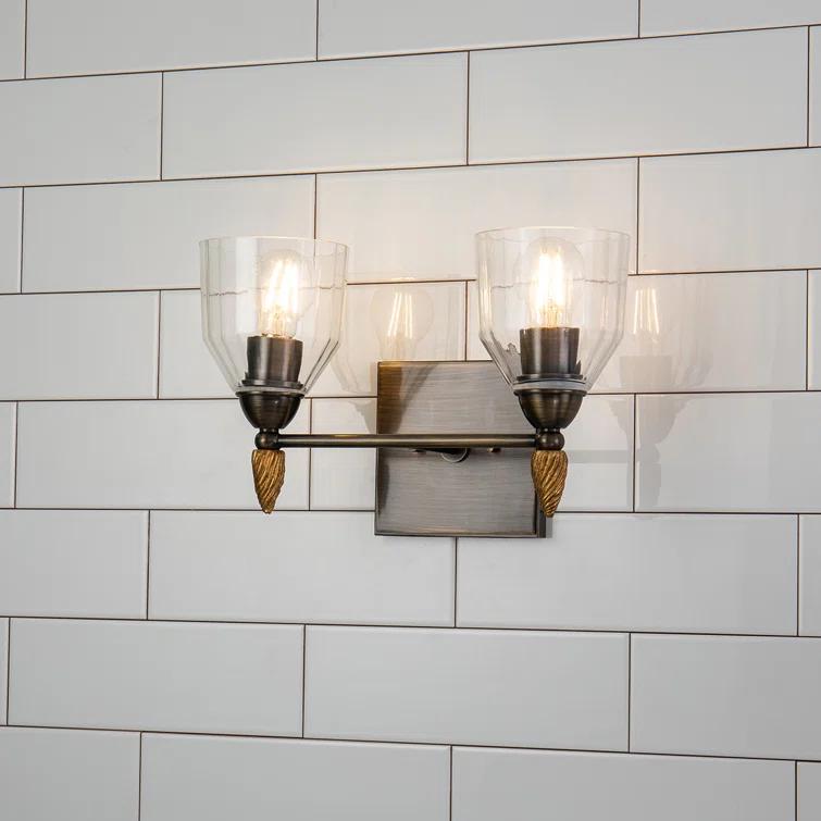 Rosdorf Park Stiefel 2 - Light Dimmable Vanity Light