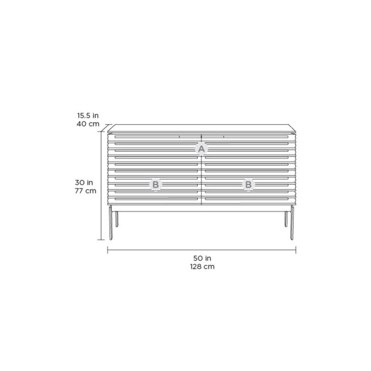 Corridor 50'' Media Console