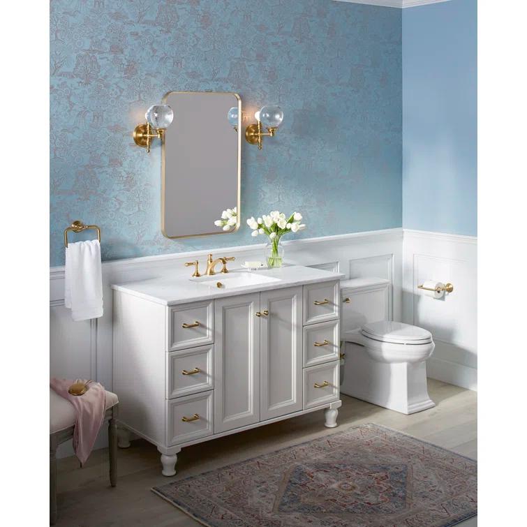 KOHLER Essential Rectangular Wall Mirror, Bathroom / Vanity Mirror with Frame
