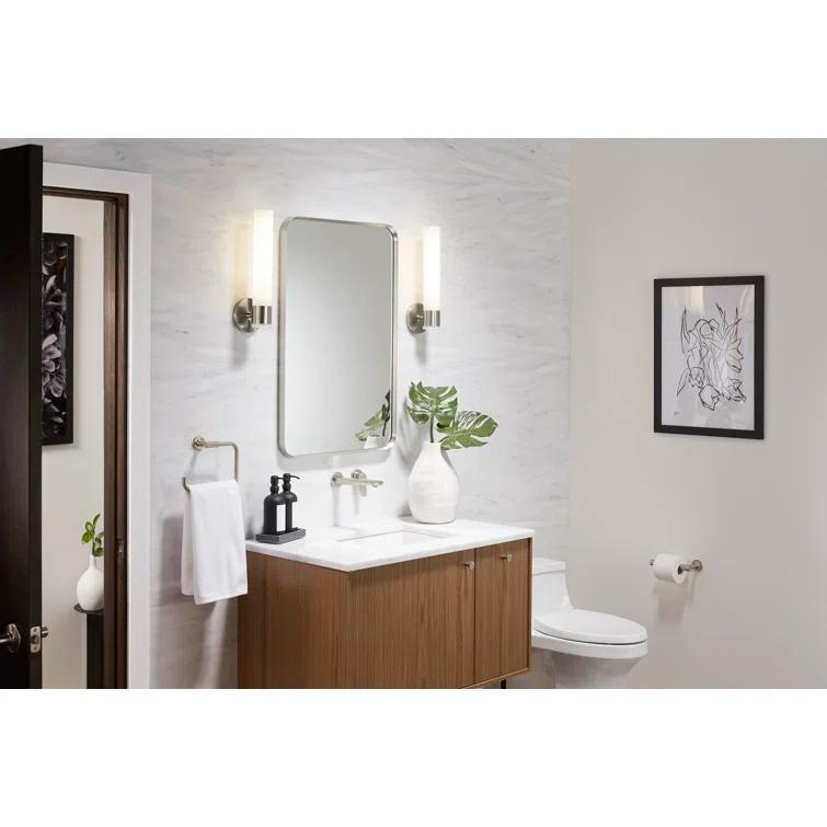 KOHLER Essential Rectangular Wall Mirror, Bathroom / Vanity Mirror with Frame