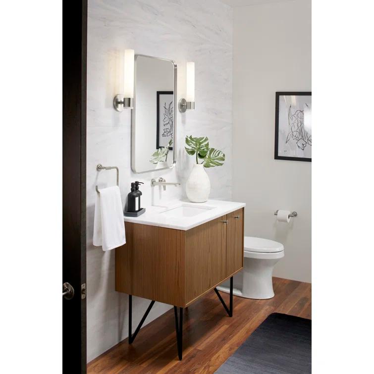 KOHLER Essential Rectangular Wall Mirror, Bathroom / Vanity Mirror with Frame