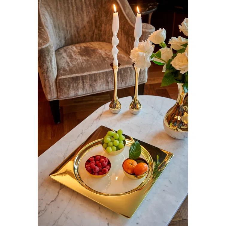 Anna New York 2.75'' H Tabletop Candlestick (Set of 2)