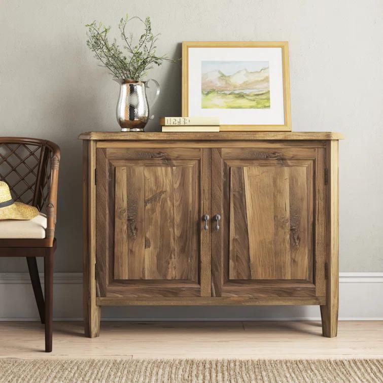Hecate Solid Wood Storage Cabinet