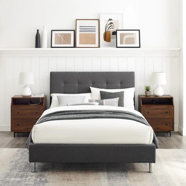 Minot 2-Drawer Nightstands with Dual USB Port