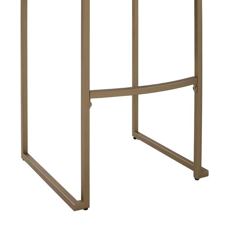 Progreso Upholstered Counter Stool with Metal Frame