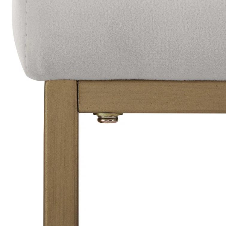 Progreso Upholstered Counter Stool with Metal Frame