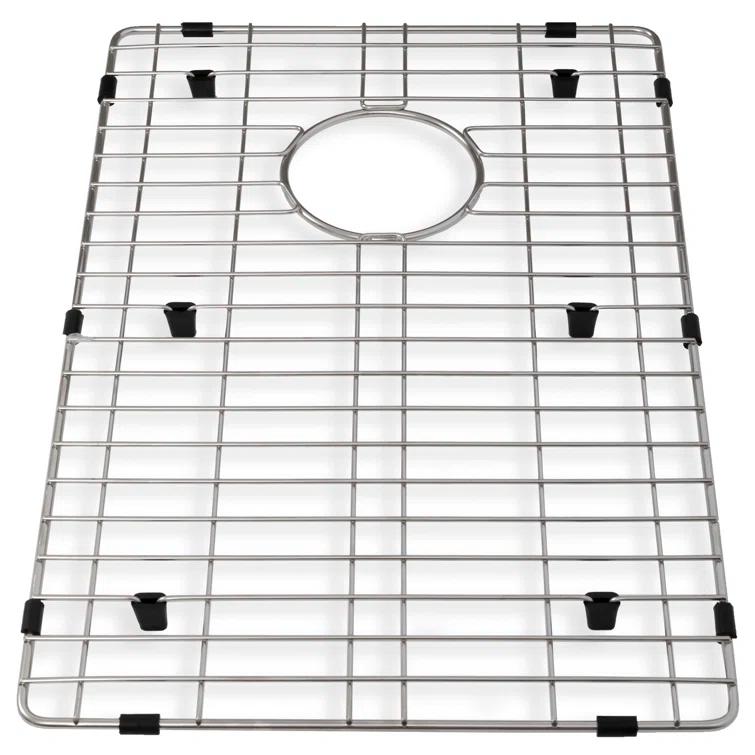 ZLINE 43 in. Garmisch Undermount Single Bowl Stainless Steel Kitchen Sink W/ Bottom Grid & Accessories (SLS-43)