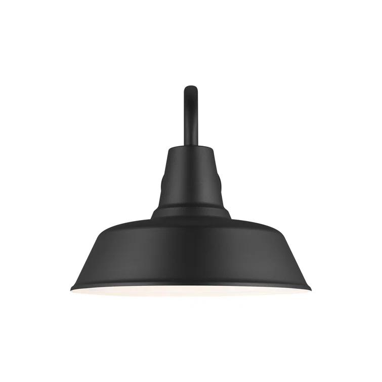 Fisher Outdoor Sconce - Black / 16" Dia