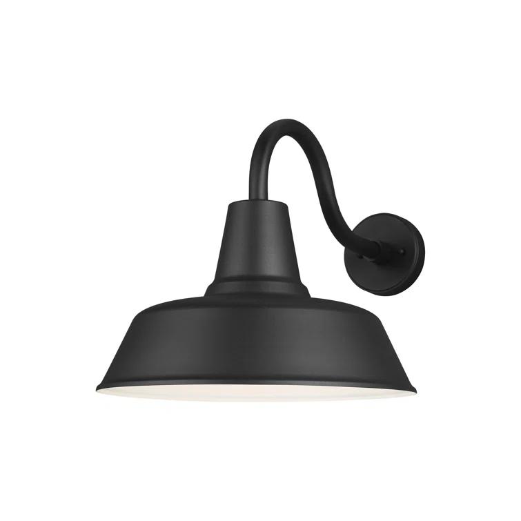 Fisher Outdoor Sconce - Black / 16" Dia