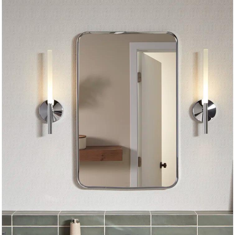 KOHLER Essential Rectangular Wall Mirror, Bathroom / Vanity Mirror with Frame