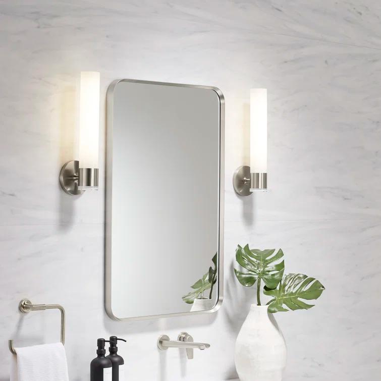 KOHLER Essential Rectangular Wall Mirror, Bathroom / Vanity Mirror with Frame