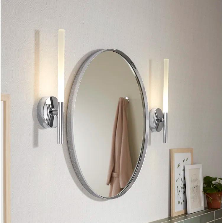 Essential Round Wall Mirror, Bathroom/Vanity Mirror with Frame