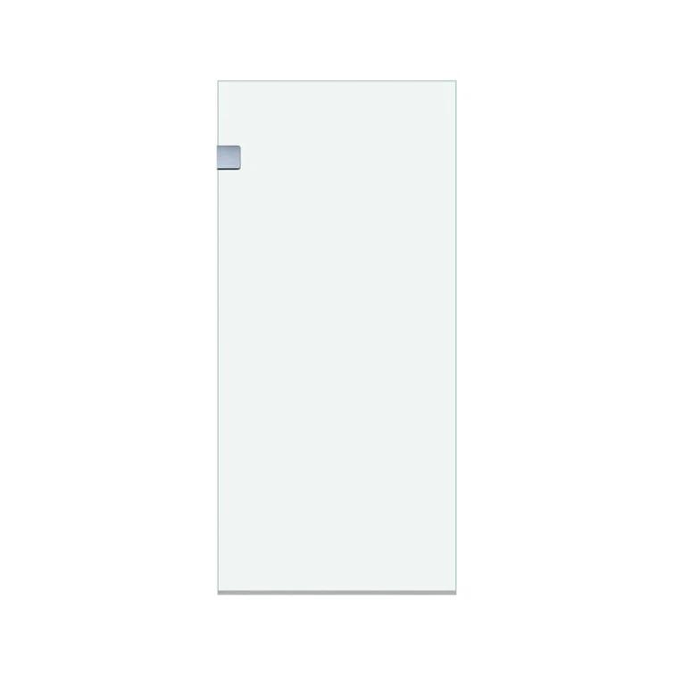 Milan 30" W x 60" H Frameless Fixed Glass Panel