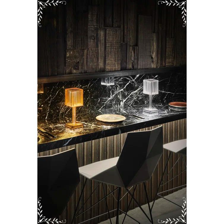 Gatsby Square Resin Table Lamp