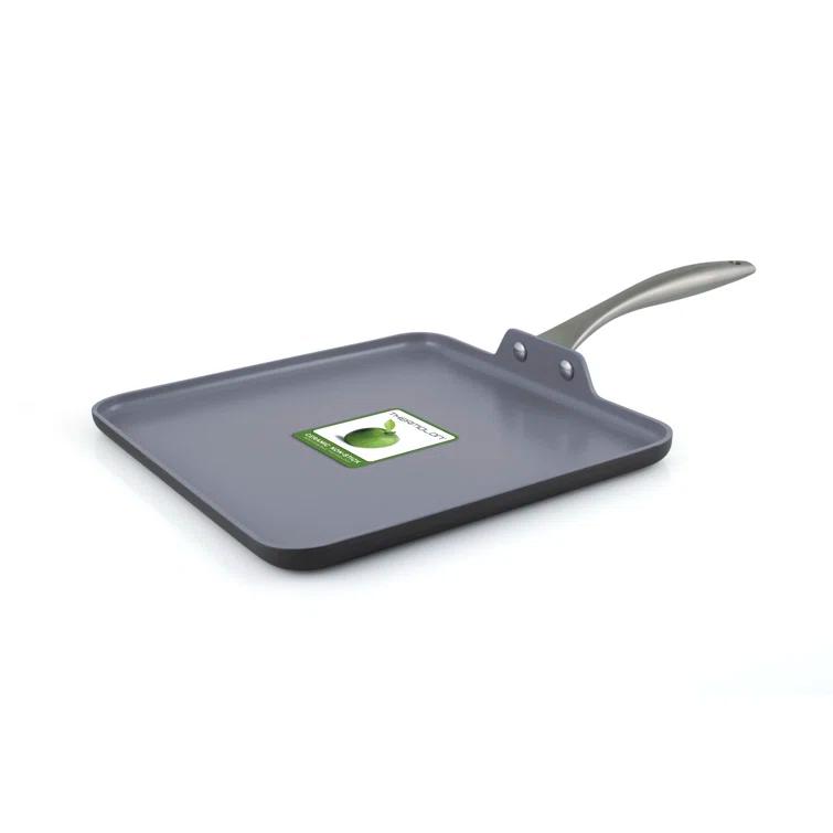 GreenPan Lima Healthy Ceramic Nonstick Hard-Anodized Rectangular Griddle