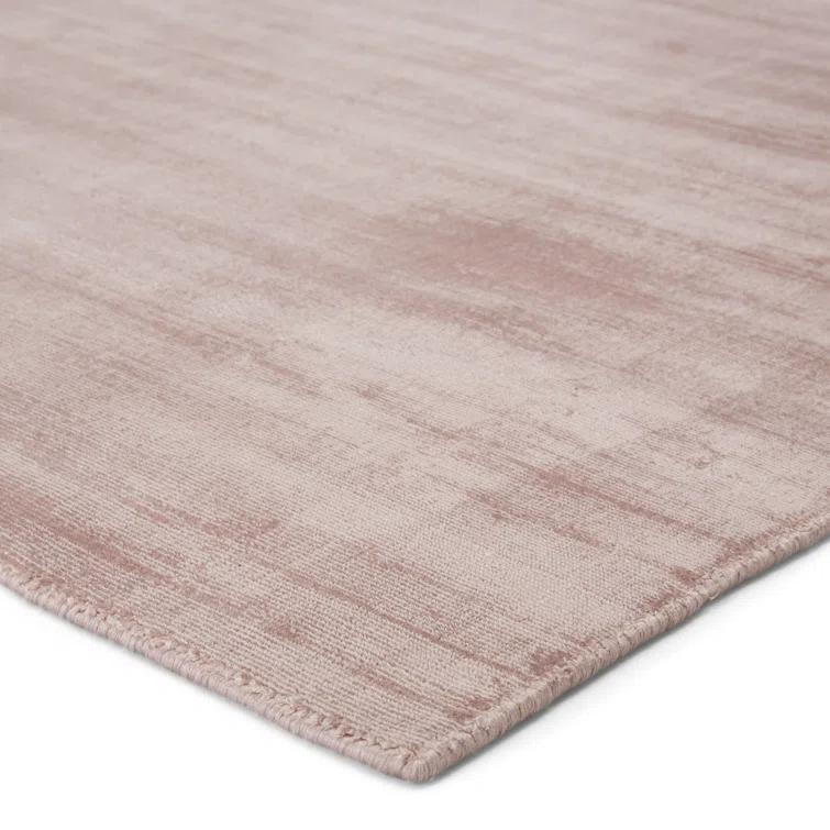 Oath Viscose Pink Rug