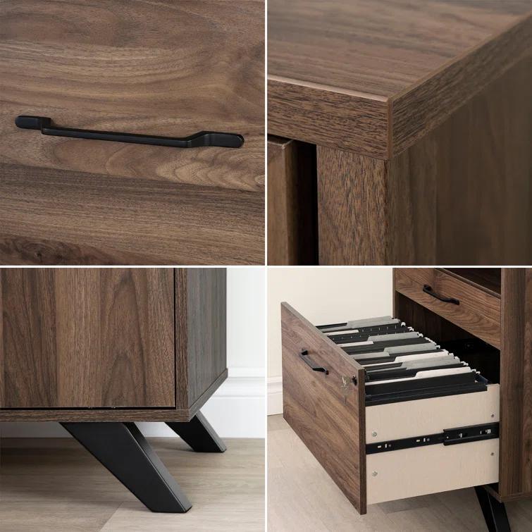 Boneita 29'' Wide 2 -Drawer File Cabinet