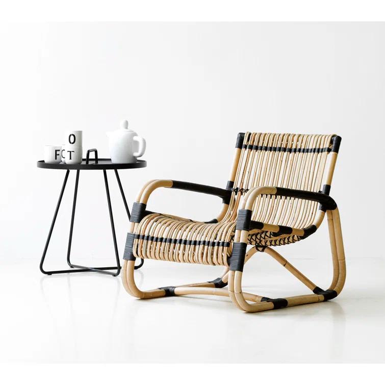 On-the-Move Round Metal Outdoor Side Table