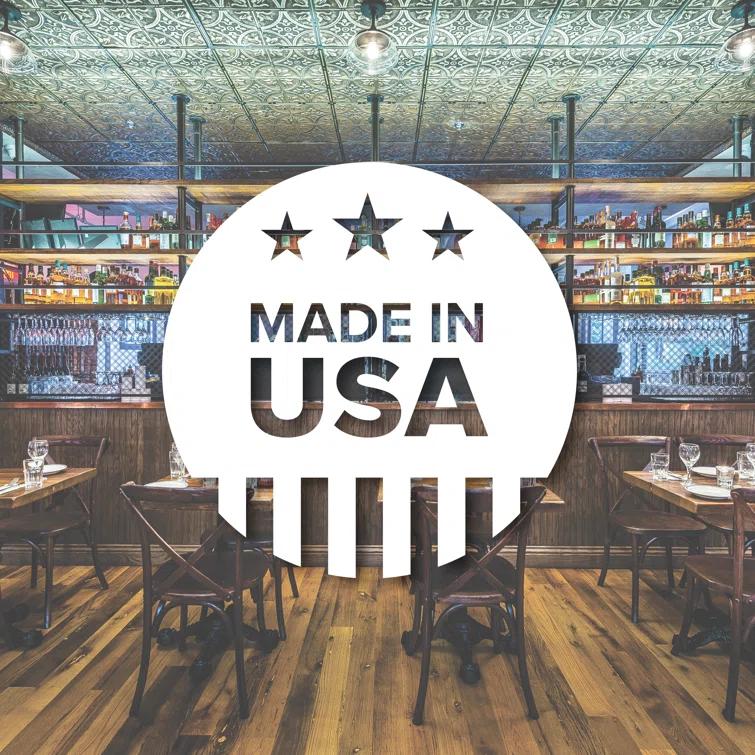 American Tin Ceilings American Tin Ceilings Pattern #2 24 x 24 inch Metal Tin Nail-Up Ceiling Tiles (Set of 5) (Covers 20 sq. ft) (Set of 5)