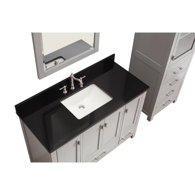 MODERO-VS36-CG Modero 48-in. Single Bathroom Vanity