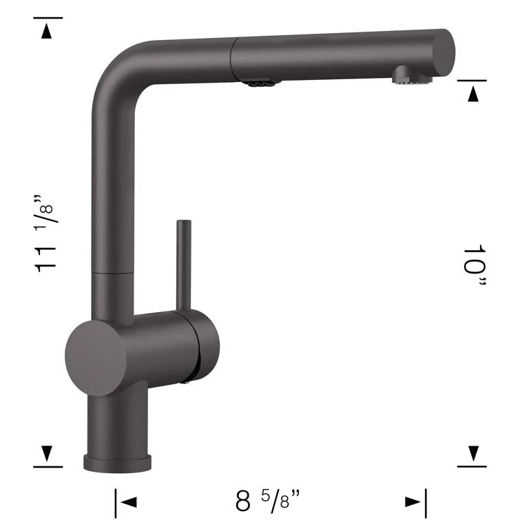 Linus Pull Out Dual Spray Kitchen Faucet