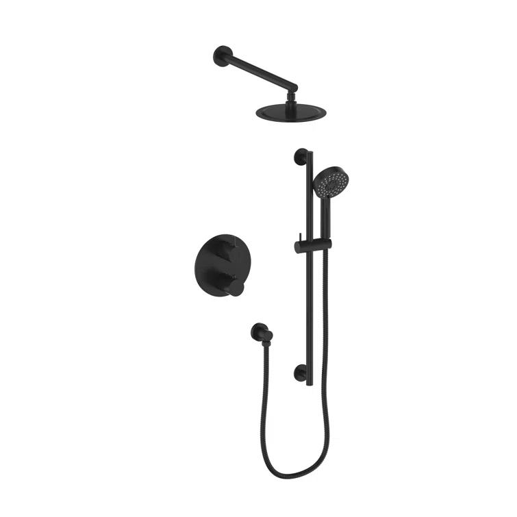 ZLINE EMBY-SHS-T2-MB ZLINE Autograph Edition Emerald Bay Thermostatic Shower System