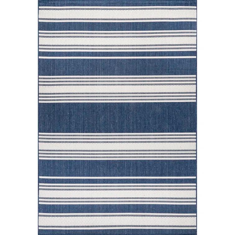 Romy Striped Indoor/Outdoor Area Rug
