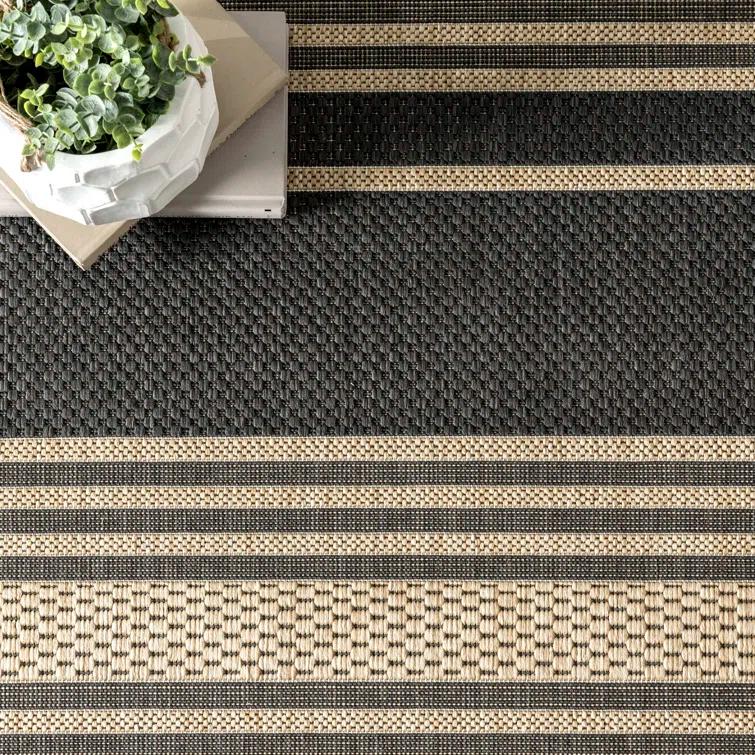 Romy Striped Indoor/Outdoor Area Rug