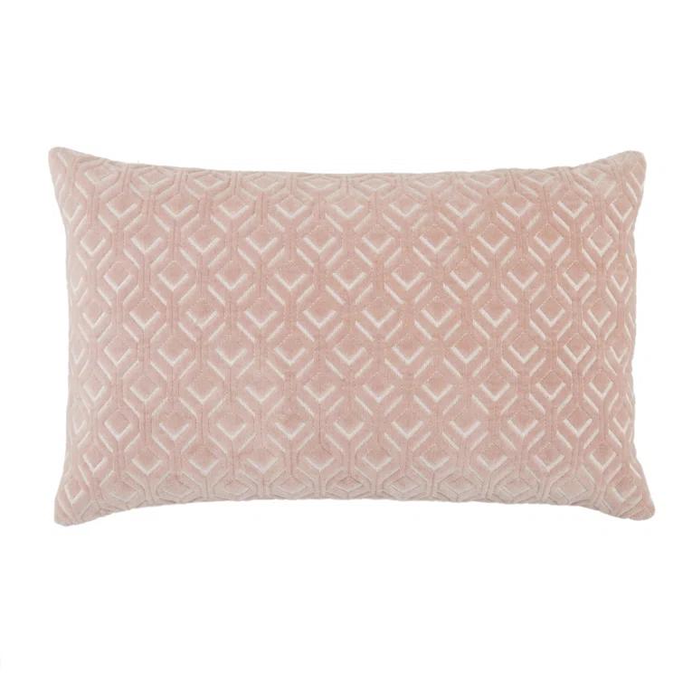 Ryans Embroidered Cotton Lumbar Throw Pillow