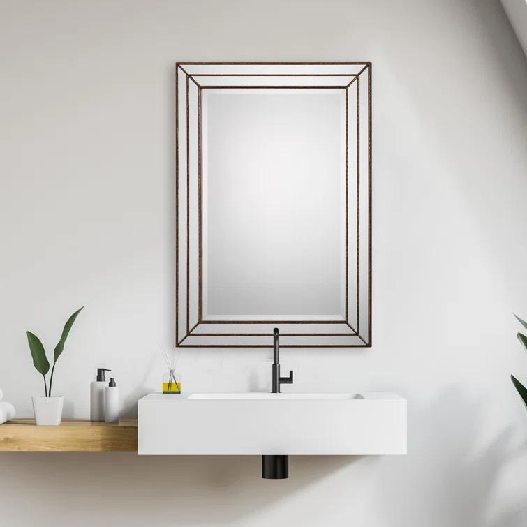 Almyra Glass Rectangle Mirror