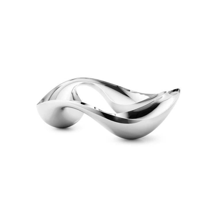 Georg Jensen Cobra Divided Serving Dish | Wayfair