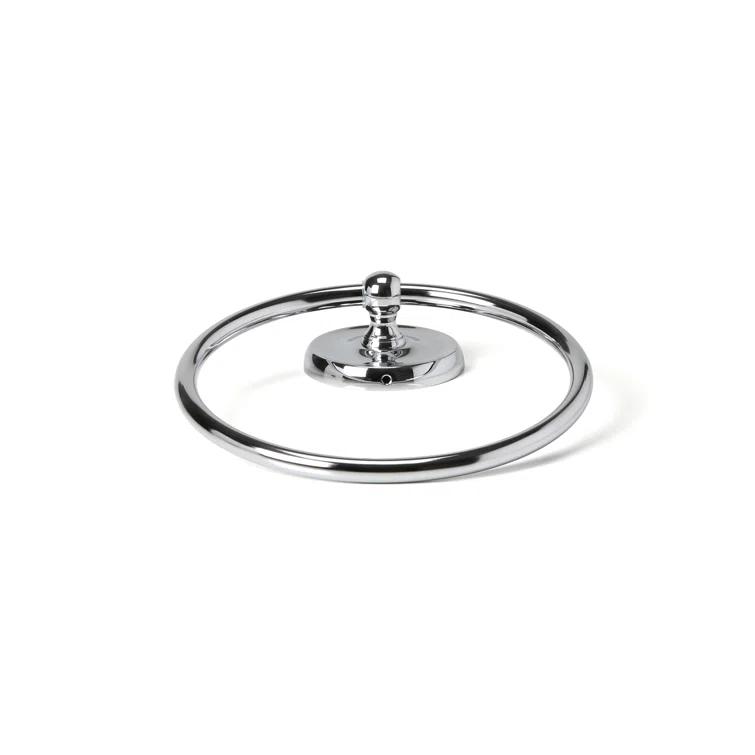 Designer II Wall Mounted 6.50" Towel Ring for Bathroom, Kitchen