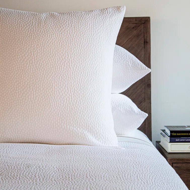Bubble Matelasse Modern & Contemporary Cotton Geometric Shapes Coverlet Set